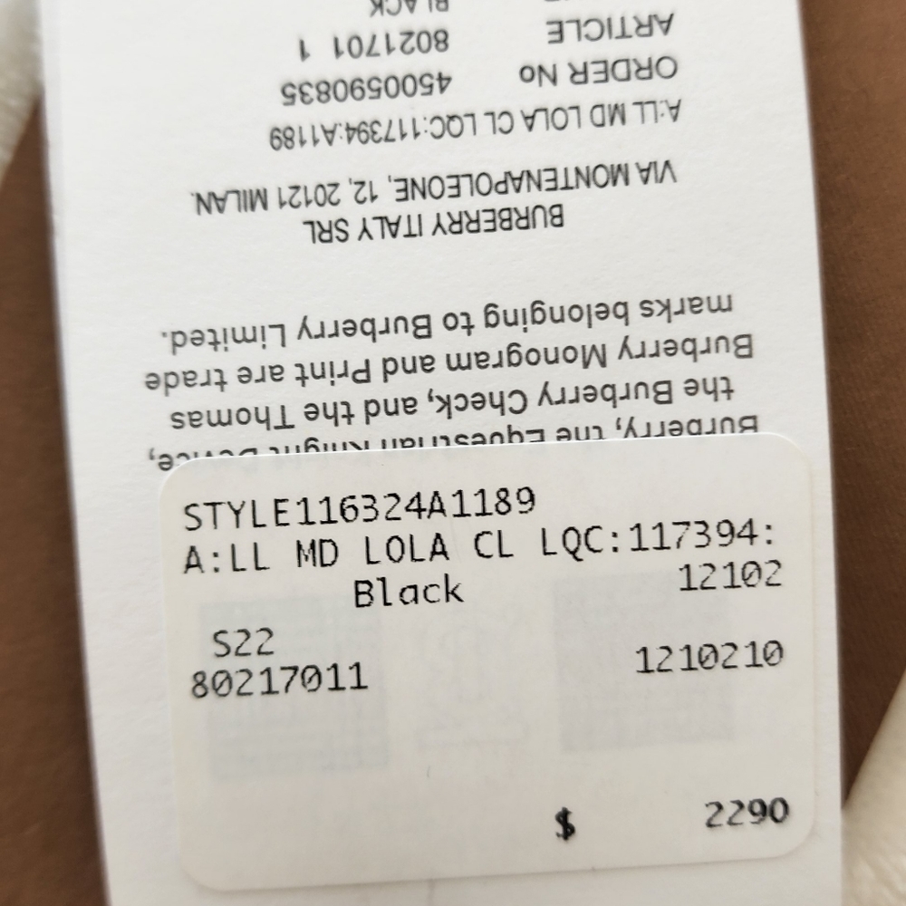 Burberry Lola medium black - Picture 6 of 6
